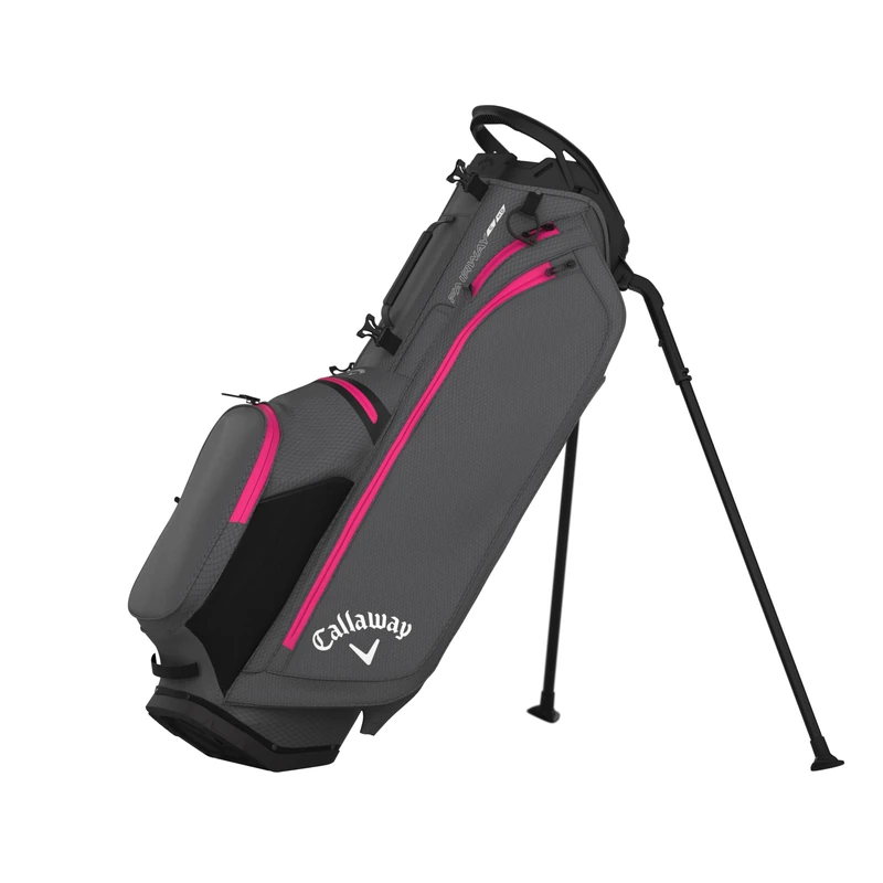Callaway Golf Fairway C HD Waterproof Stand Bag 2026, Charcoal/Pink