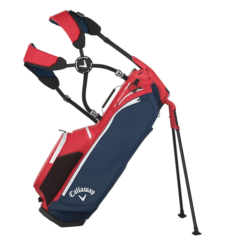 Callaway Golf Fairway C HD Waterproof Stand Bag 2026, Red/White/Navy