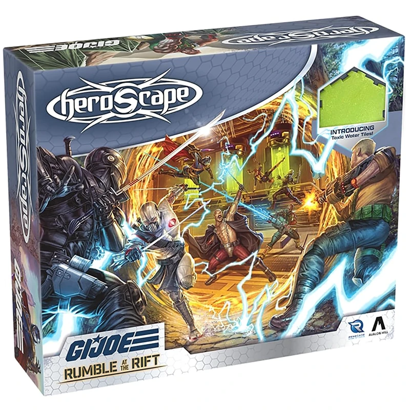 Renegade | G.I. JOE Heroscape: Rumble At The Rift | Battle Box Miniature Game, Compatible With Heroscape, G.I. JOE And COBRA Characters, Modular Terrain And Scenarios | 2-4 Players | 60-120 Minutes