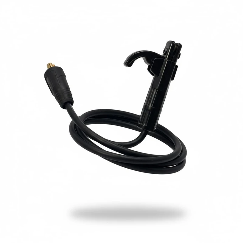 Solter Professional Electrode Holder 5 m Ø25 mm² 35-50 P200A – Flexible Cable for High Conductivity and Safety in MMA Welding