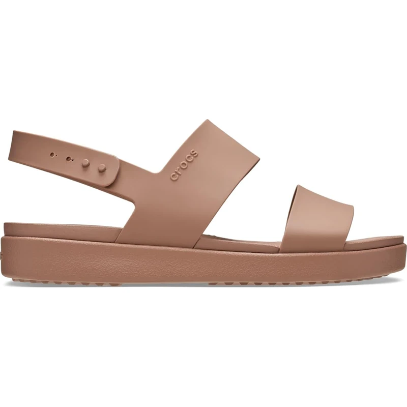 Crocs, Women, Brooklyn Backstrap Low Low, Milk Chocolate, 5 UK Women - Image 1