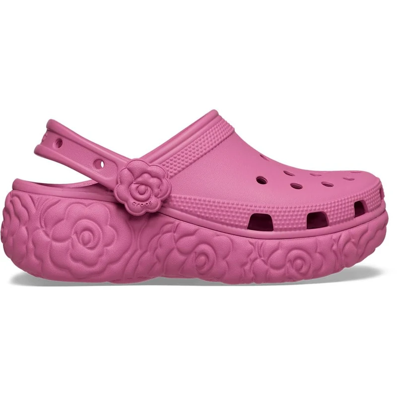 Crocs, Women, Classic Platform Bloom Clog, Quiet Rose, 8 UK Women