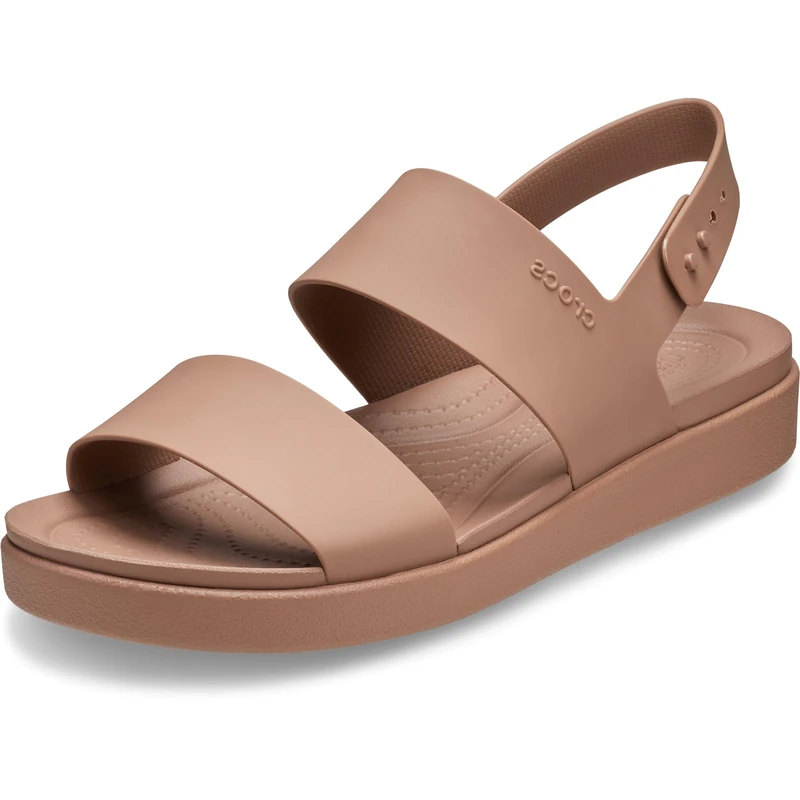 Crocs, Women, Brooklyn Backstrap Low Low, Milk Chocolate, 6 UK Women - Image 1