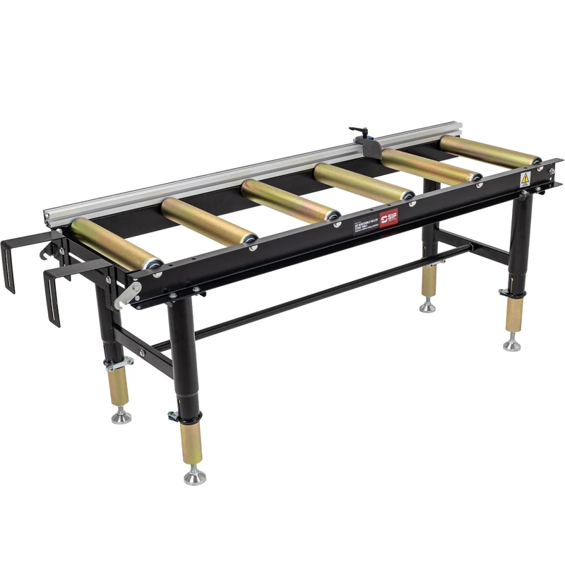 SIP Adjustable Roller Stand Table 1520mm 400kg Heavy Duty Workshop Support - Image 1