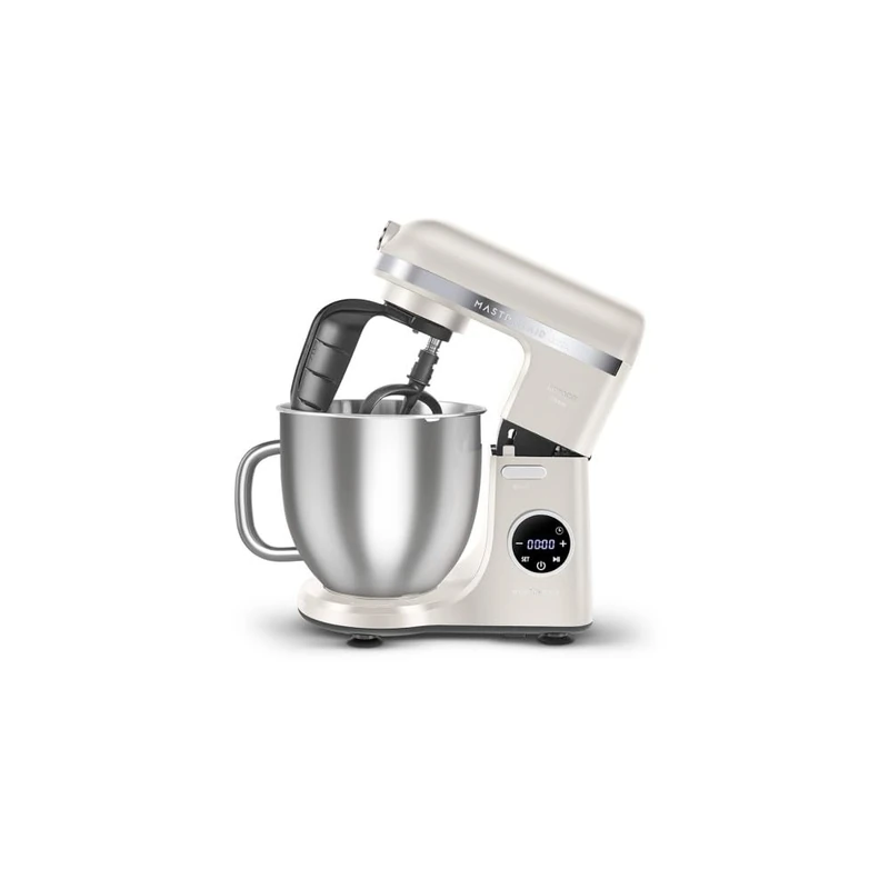 Karaca Mastermaid Chef Ultra Digital Stand Mixer, 7L, 2000W, Overheat Protection, Splash Guard, 7 L Stainless Steel Bowl, Zero‑Side Tech, 10 Speed, Starlight
