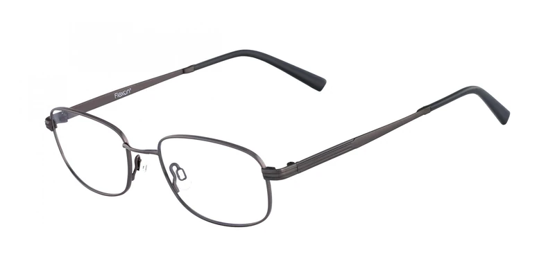 Eyeglasses Flexon - Flexon Clark 600 Gunmetal / 50 Bridge: 19 Horizontal Measurement: 49,93 Vertical Measurement: 33,98