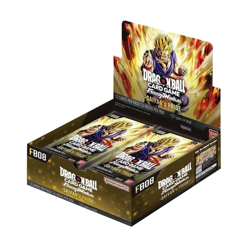 Bandai | Dragon Ball Super CG: Fusion World 08 (FB08) | Trading Card Display | Ages 6+ | 2 Players