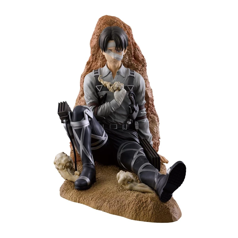 Ichibansho Levi Attack on Titan Figure 11 cm - IS72334 Multicolor - Collectible Figure - Ideal for the True Attack on Titan Anime Fans