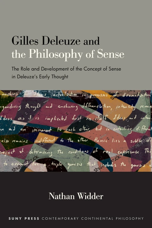Gilles Deleuze and the Philosophy of Sense: The Role and Development of the Concept of Sense in Deleuze's Early Thought (SUNY series in Contemporary Continental Philosophy)