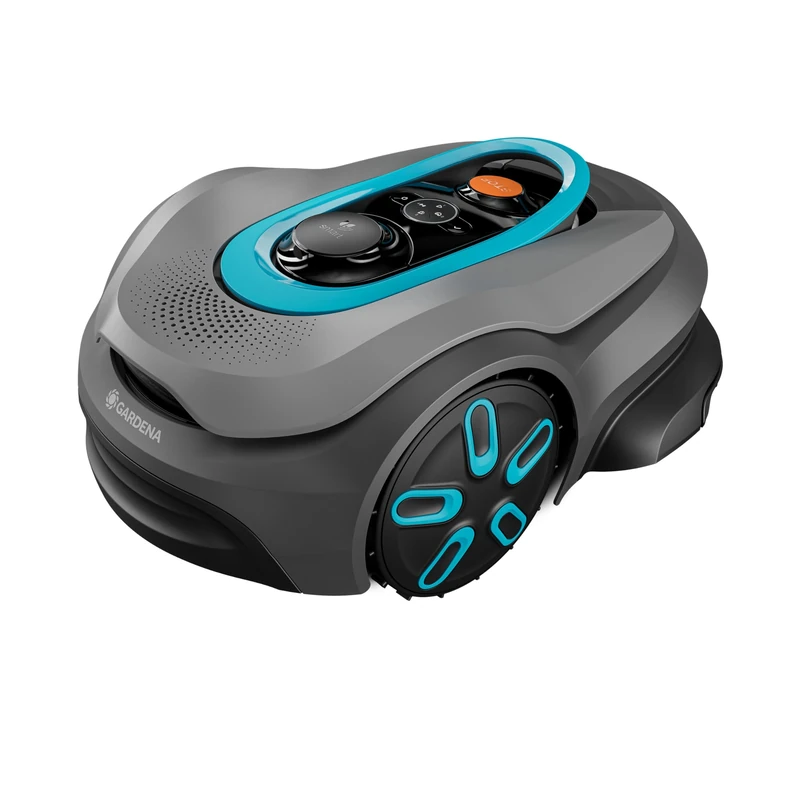 Gardena smart Sileno sense 600 m² Robotic Lawnmower: Technology without Boundary Cable, Mowing with AI, Built-in Camera (19942-20)