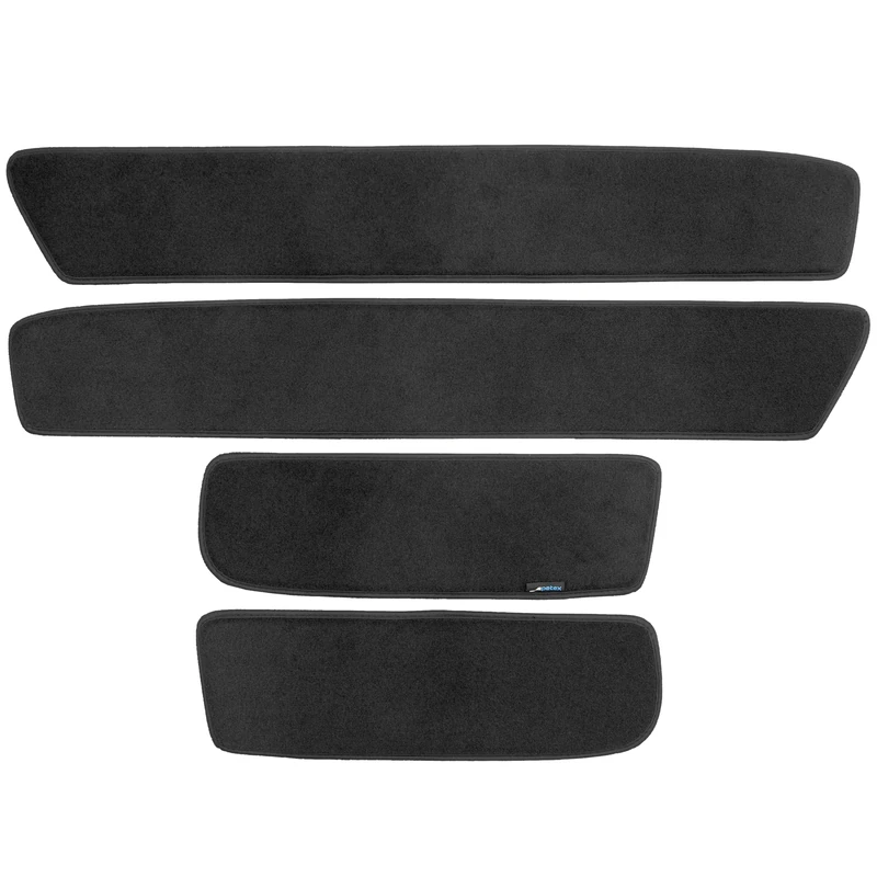 PETEX Entrance Mats for VW ID.Buzz, 7-Seater, Long Wheelbase, from 06/2024, in Graphite, 4-Piece Floor Mat Set - Image 1