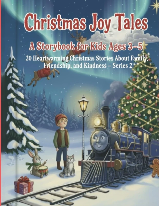 Christmas Joy Tales: A Storybook for Kids Ages 3–5: 20 Heartwarming Christmas Stories About Family, Friendship, and Kindness - Series 2