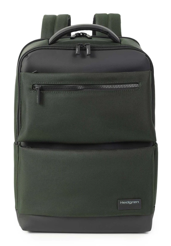 Hedgren Mochila para el portátil con compartimento para portátil Script Backpack 2 CMPT 15.6 Inch RFID 20.1 L Deep Depths Verde oscuro