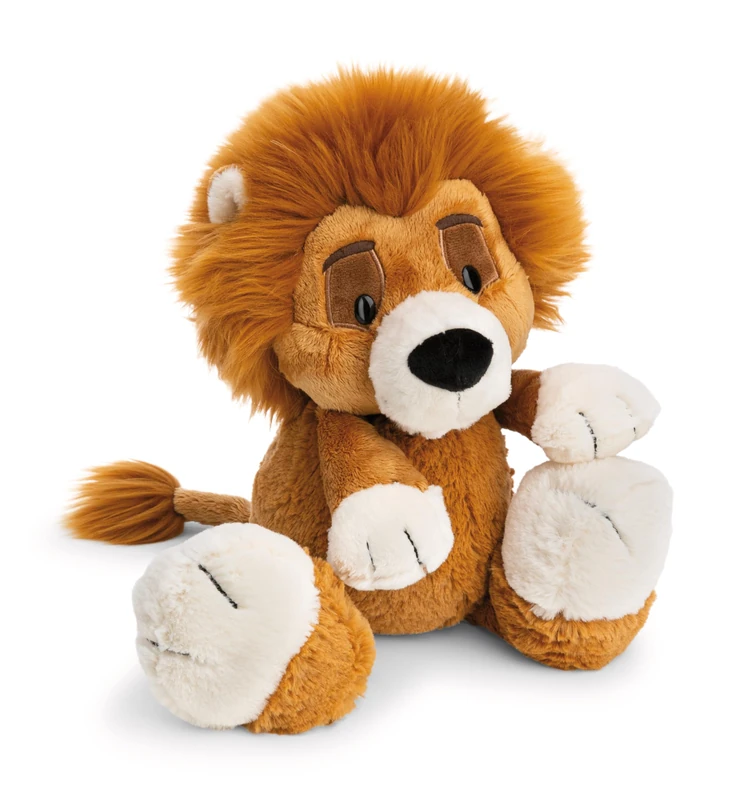 NICI 62748 King Kimari Lion, Stuffed Animal Made of Soft Plush, Cute Plush Toy for Cuddling and Playing, for Children and Adults, Great Gift Idea, 70 cm, Brown