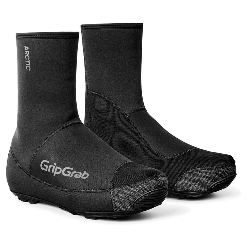 GripGrab Arctic 2 Waterproof Deep Winter Gravel Cycling Shoe Covers Zipless Neoprene Off-Road Mountain Bike Overshoes