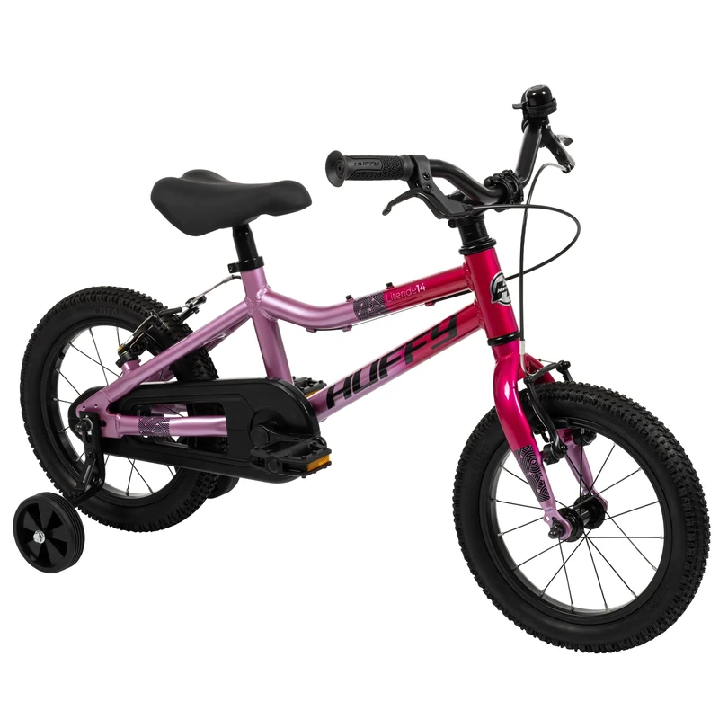Huffy 14-inch Literide Bike, Bubblegum Pink, aged 4 to 6 years old