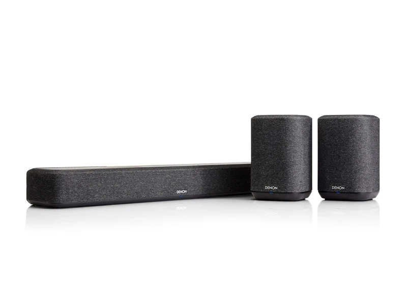 Denon Home Wireless 5.0 Dolby Atmos Surround Sound System, 550 Soundbar + 2x 150 NV Speakers