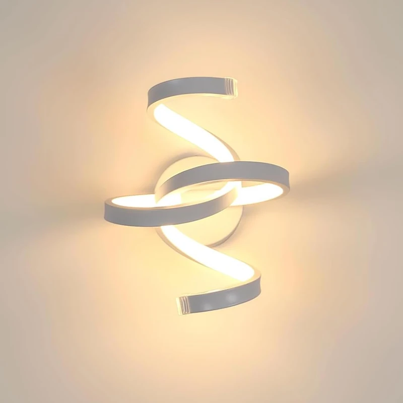 Goeco 20W LED Indoor Wall Light Modern Warm White 3000K Wall Lighting for Living Room Hallway Stairs - Image 1