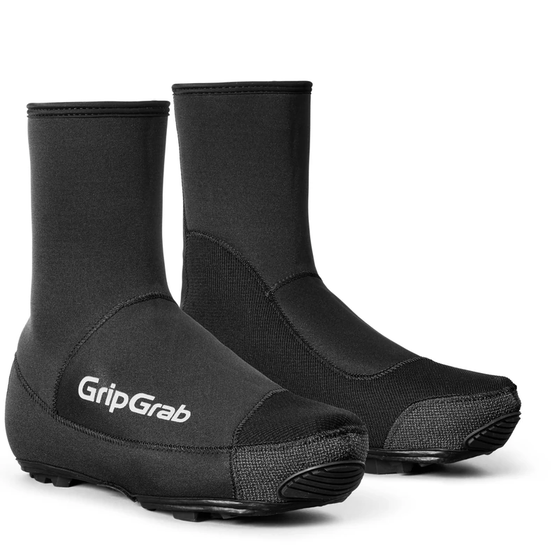 GripGrab PACR Waterproof Winter Gravel Cycling Shoe Covers Zipless Neoprene Off-Road MTB Mountain Bike Overshoes