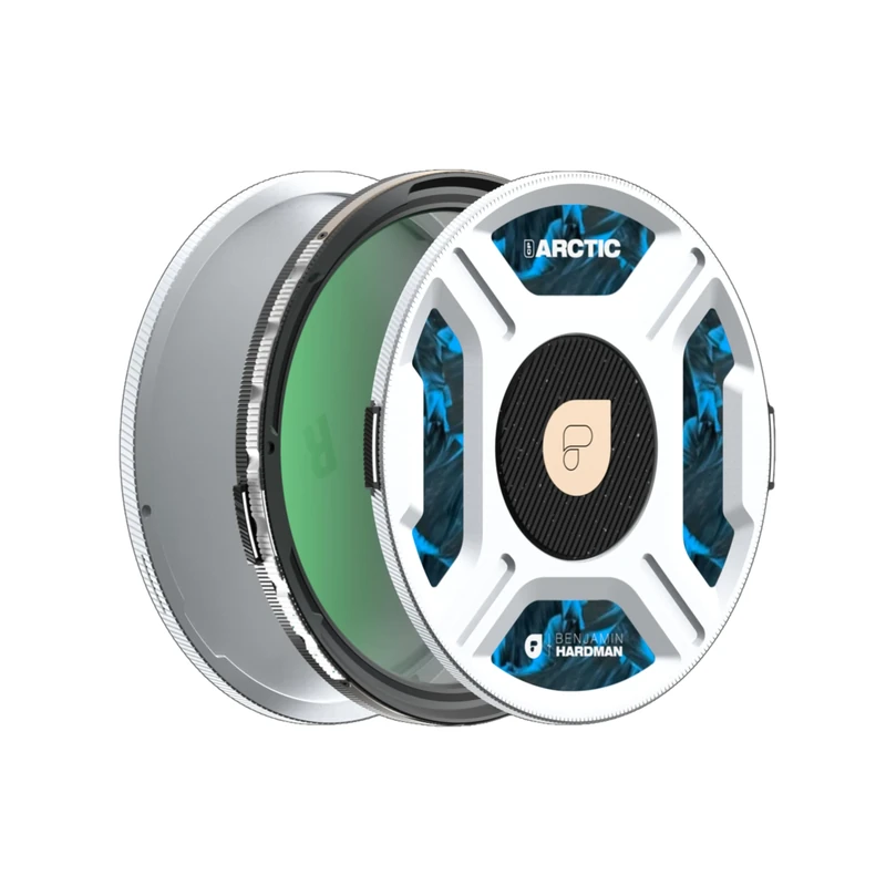 PolarPro - Arctic CP - Camera Filter - Helix Maglock - High Transmission Circular Polarizer - Benjamin Hardman Series