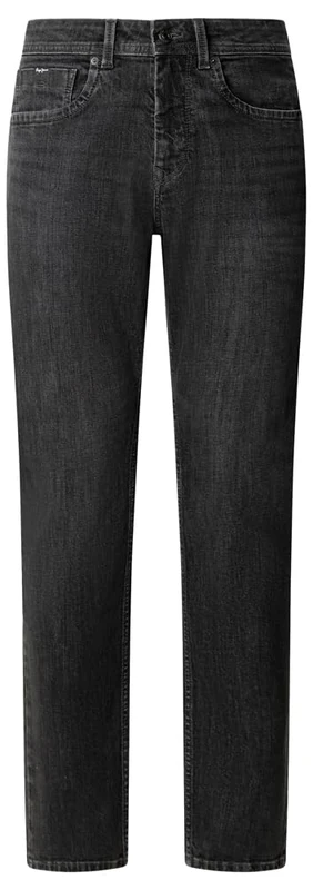 Pepe Jeans Men's Straight Jeans Cash Pants, Grey (Denim-XU8), 38W/34L