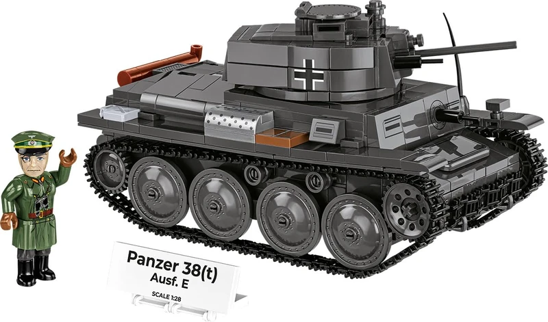 COBI 2666 Panzer 38(t) / LT vz. 38 2-in-1 Historical Tank Set - Image 1