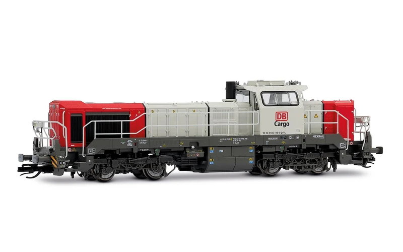 Arnold TT HN9073 DB Cargo, Vossloh DE 18 diesel locomotive, red/grey livery, ep. VI Locomotive - Electric