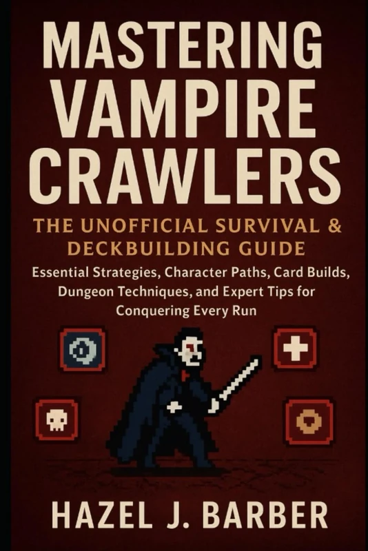 MASTERING VAMPIRE CRAWLERS: THE UNOFFICIAL SURVIVAL & DECKBUILDING GUIDE: Essential Strategies, Character Paths, Card Builds, Dungeon Techniques, and Expert Tips for Conquering Every Run