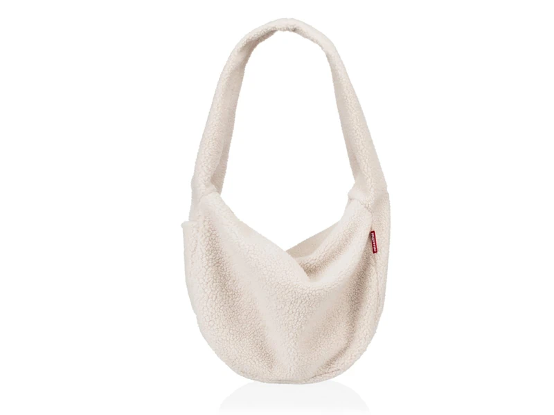 reisenthel Moon Bag Teddy Sand - Practical Shoulder Bag, Maximum Flexible