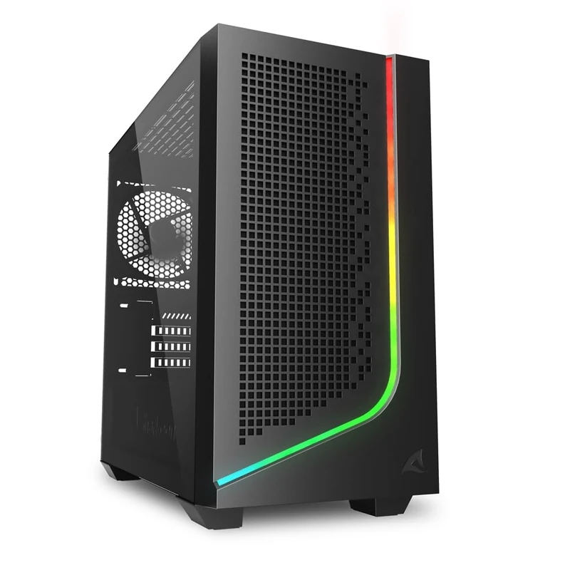 Sharkoon J1000 ARGB, mATX PC Case