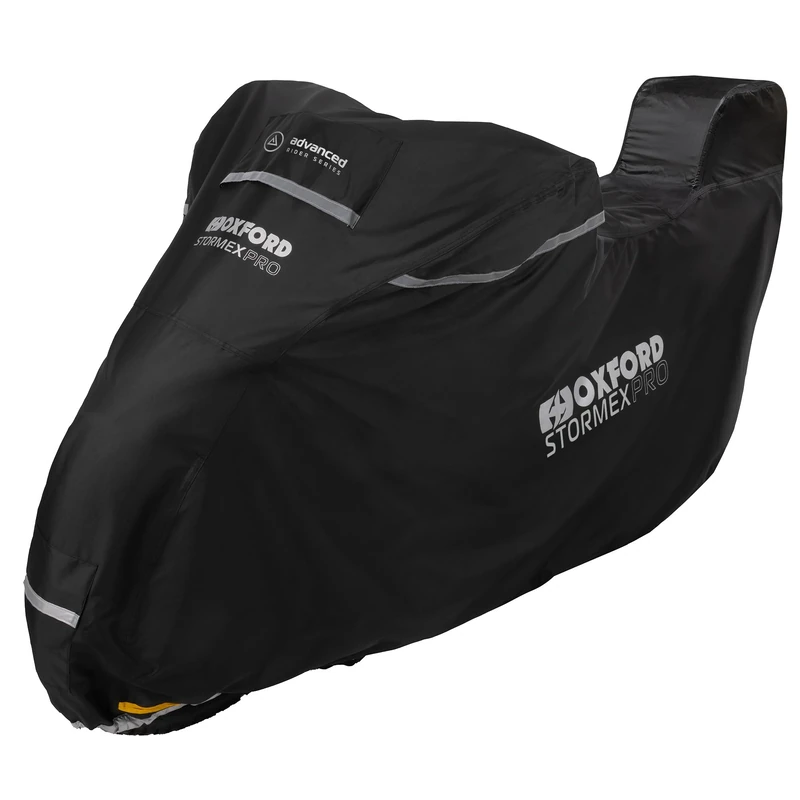 Oxford Stormex Pro Topbox Cover CV344 | High Tech Dual Layered Motorcycle Protection, Small