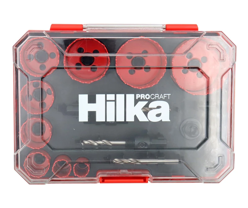 Hilka 76600014 14 PCE Bi-Metal Holesaw Set