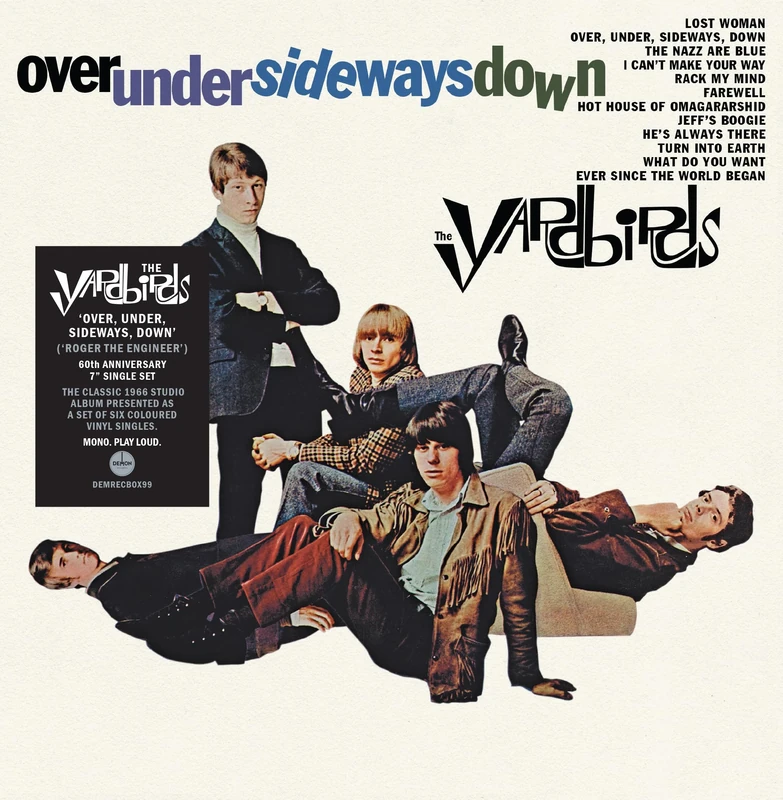 The Yardbirds, Over, Under, Sideways, Down - Roger The Engineer 60th Anniversary 7” Singles Set [VINYL]