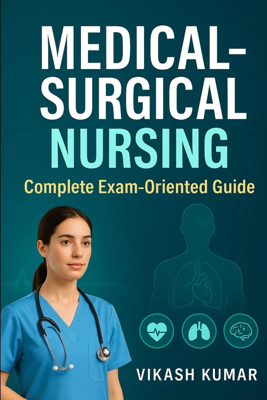 Medical–Surgical Nursing: Complete Exam-Oriented Guide: Integrated MSN–I & MSN–II Textbook for All Universities and Nursing Courses (Exam-Ready Notes for nursing b.sc nursing gnm anm m.sc nursing)