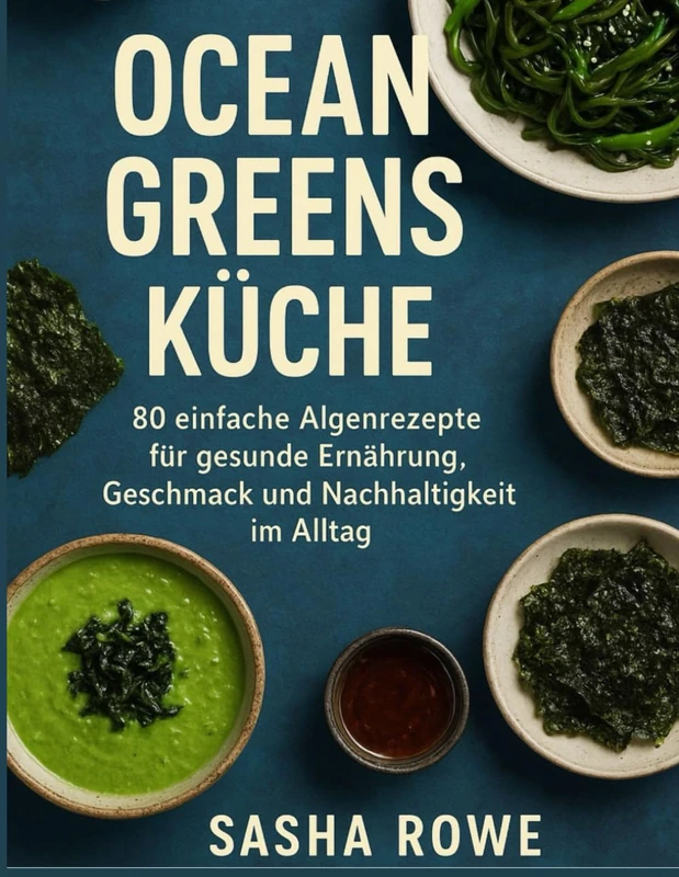 80 einfache Algenrezepte für gesunde Ernährung, Geschmack und Nachhaltigkeit im Alltag: Ocean Greens Küche - Image 1