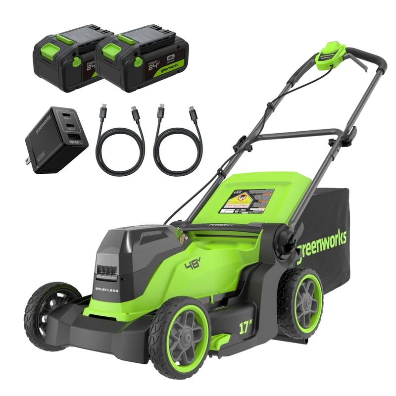 Greenworks 48V Self Propelled Cordless Lawnmower MO48L422-01