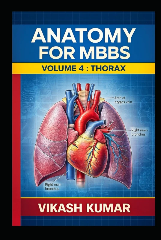 ANATOMY FOR MBBS: Volume 4 – Thorax (Complete Clinical & Exam-Oriented Guide) (Exam-Ready Medical Notes Series)