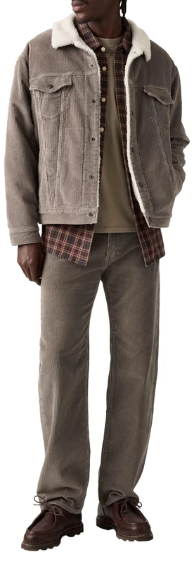555 Relaxed Straight Smokey Taupe 8W Co - Image 1