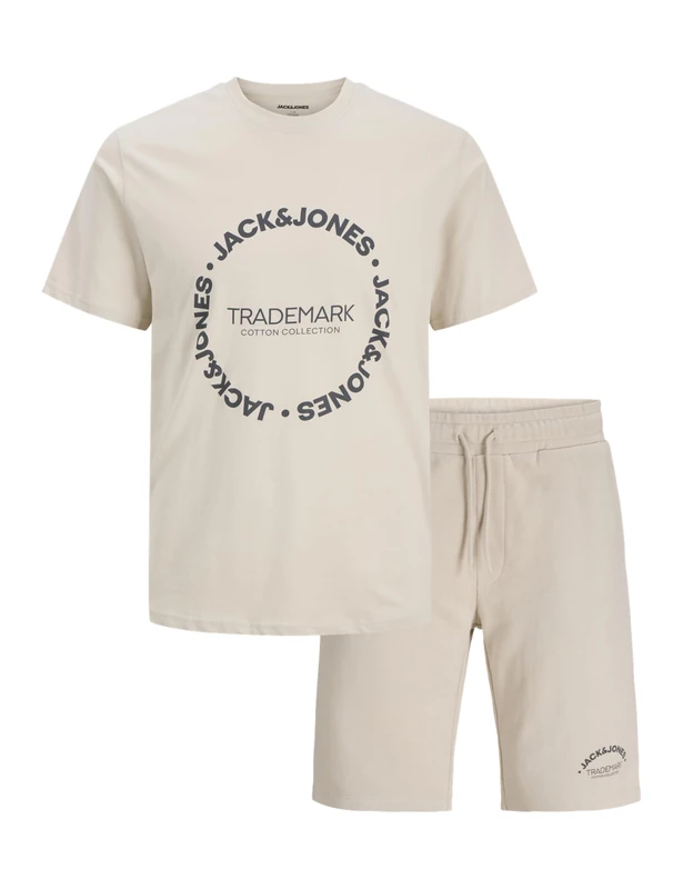 JACK & JONES Jjbenson Tee SS Crew Neck Set Pack Mp