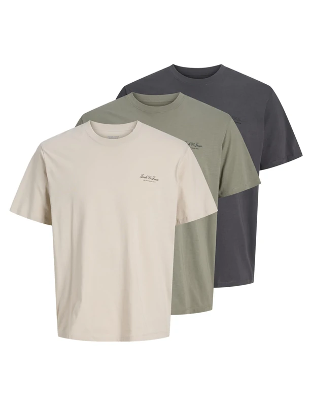 Jack & Jones Jjearchive Graphic Tee SS O-Neck 3Pk Mp