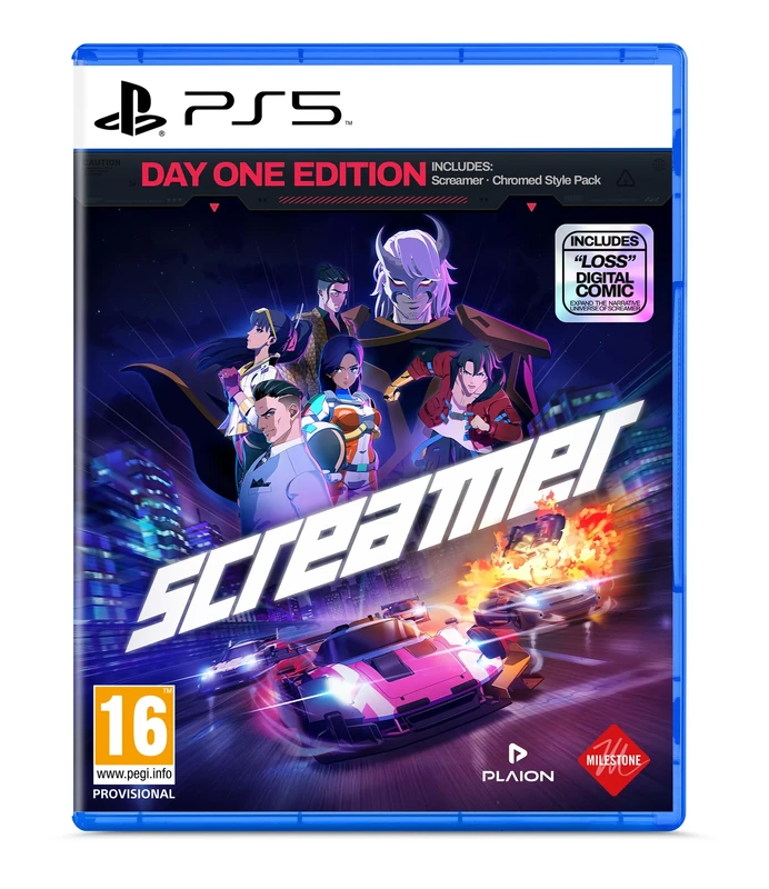 Screamer - Day One Edition (Chromed Style Pack- Exclusive to Amazon) (Playstation 5)
