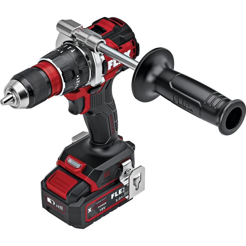 Flex Compact 2-Speed Cordless Impact Drill 18 V PD 2G 18-EC MD DC C (with Electronic Management System, brushless Motor) 534903