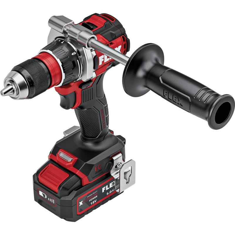 Flex Compact 2-Speed Cordless Impact Drill 18 V PD 2G 18-EC MD DC (with Electronic Management System, brushless Motor) 534904