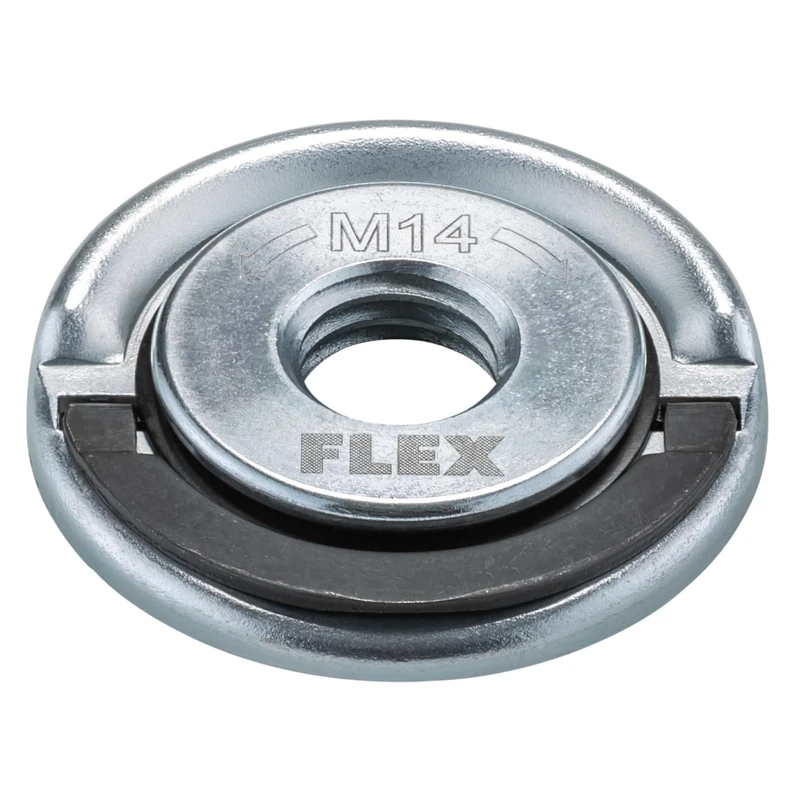 Flex FixTec 535365 Quick Release Nut M 14 (for Tool-Free Disc Change, Suitable for Disc Diameter 115-150 mm)