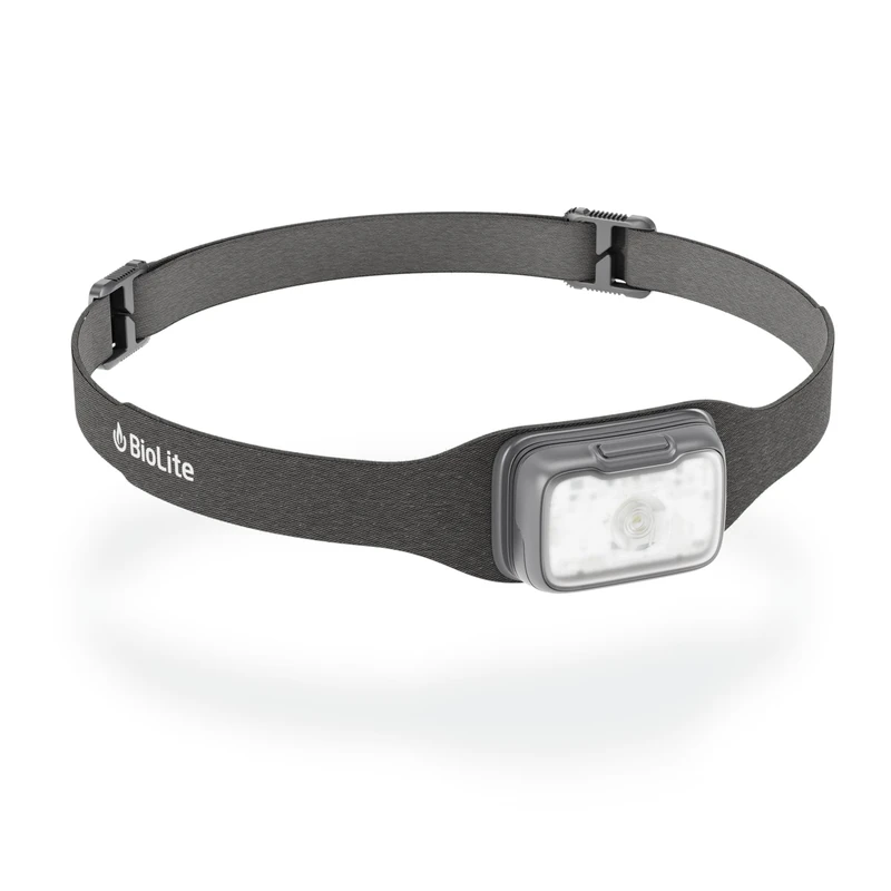 Biolite Headlamp Range 300 Black USB C Rapid 8min Recharge 1hr Light IP67 - Image 1