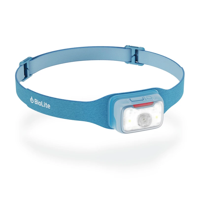 Biolite Headlamp Range 500 Blue USB C Rapid 8min Recharge 1hr Light IP68 - Image 1