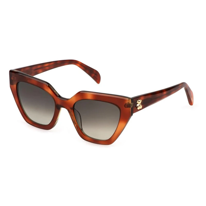 Tous, Floor gafas (STOD49), color: BROWN/GREEN HAVANA, 52/20/140, (Female)