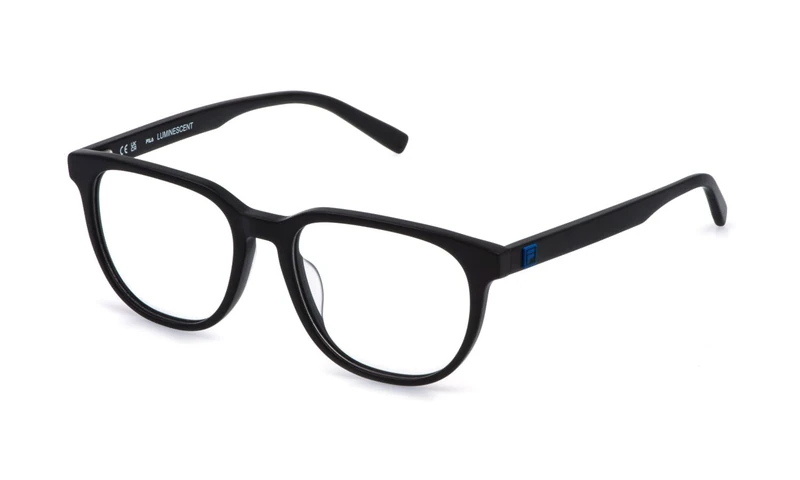 Fila, gafas de vista (VFID06), colour: matt/sandblasted black, 52/17/145, (male)