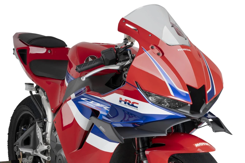 Puig 22192J GP front winglets designed to optimize aerodynamics, stability and sporty style on modern motorcycles, featuring easy installation and advanced materials, Matte Black
