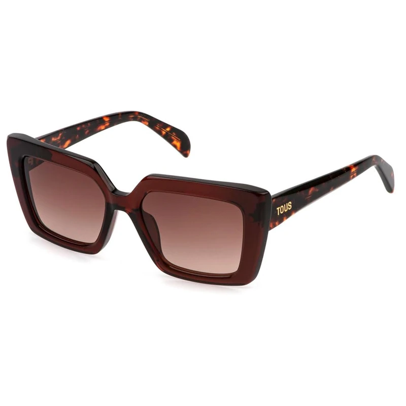 Tous, Floor gafas (STOD48V), color: SHINY TRANSP.BRICK (BROWN GRADIENT POWDER), 54/18/140, (Female) - Image 1